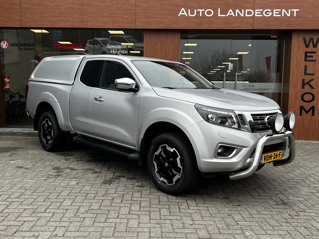 Nissan Navara 2.3 dCi N-Connecta King Cab 3500 kg trekgewicht | Bullbar | Hard top | Lederen bekleding | ex. BTW 51619650-3.jpg | Auto Landegent